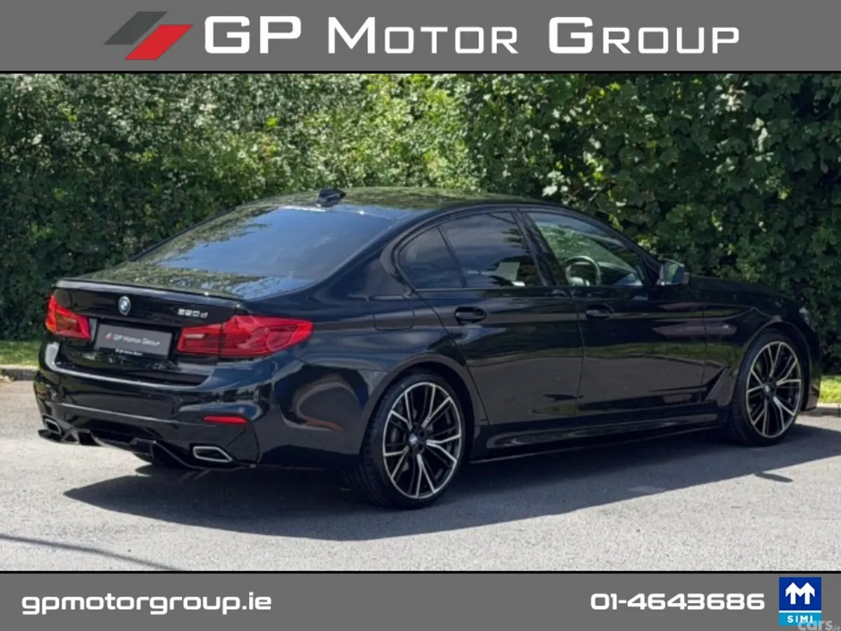 BMW 5-Series Saloon, Diesel, 2020, Black