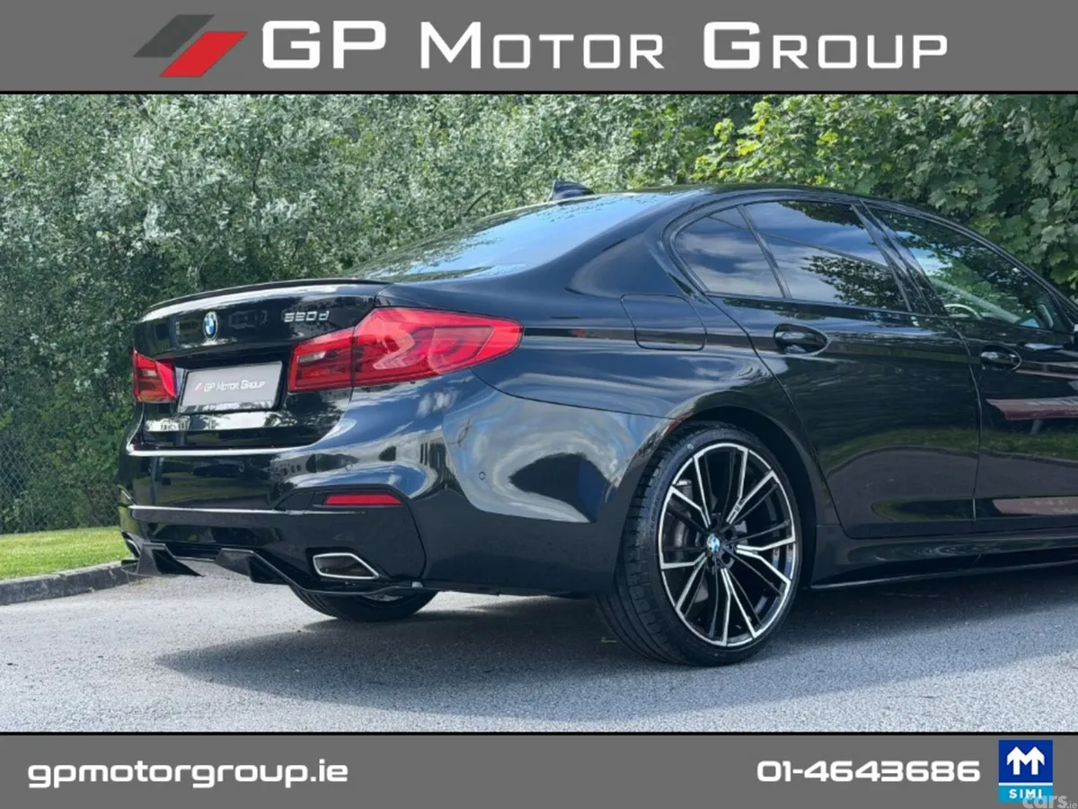 BMW 5-Series Saloon, Diesel, 2020, Black