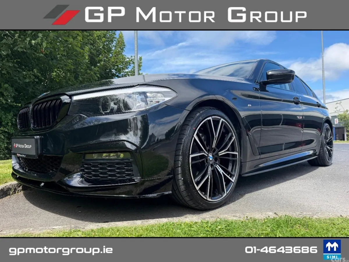 BMW 5-Series Saloon, Diesel, 2020, Black