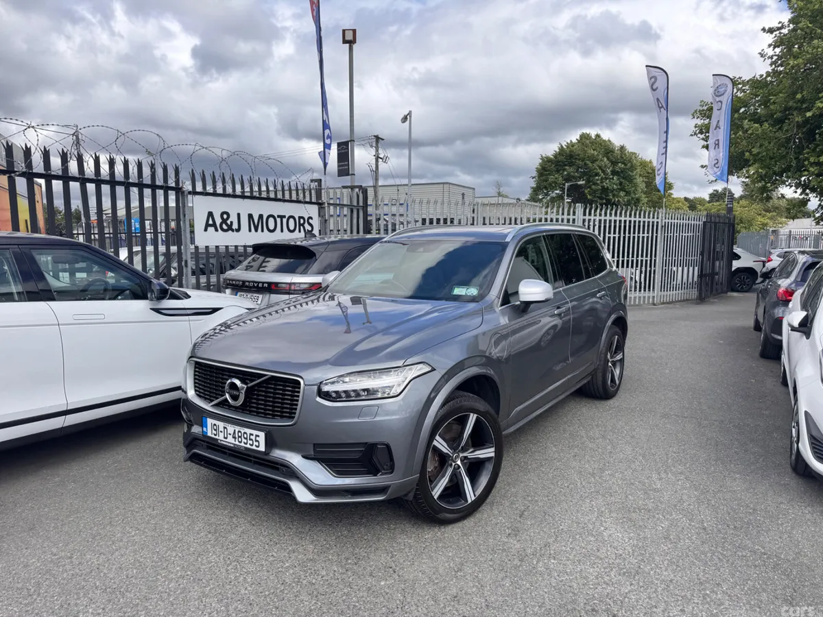 Volvo XC90 SUV, Petrol Plug-in Hybrid, 2019, Grey