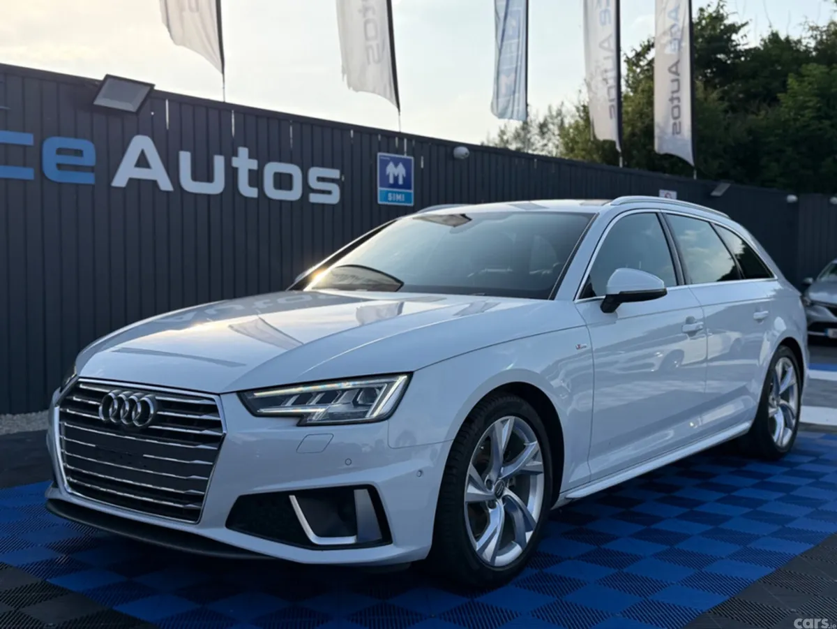 Audi A4 Estate, Petrol, 2019, White