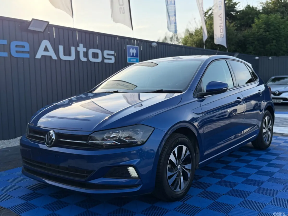Volkswagen Polo Hatchback, Petrol, 2019, Blue