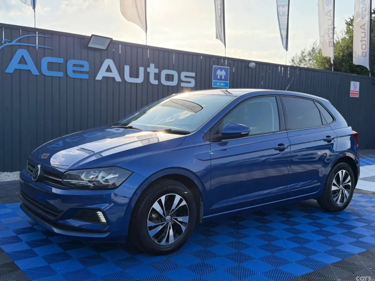 Volkswagen Polo Hatchback, Petrol, 2019, Blue