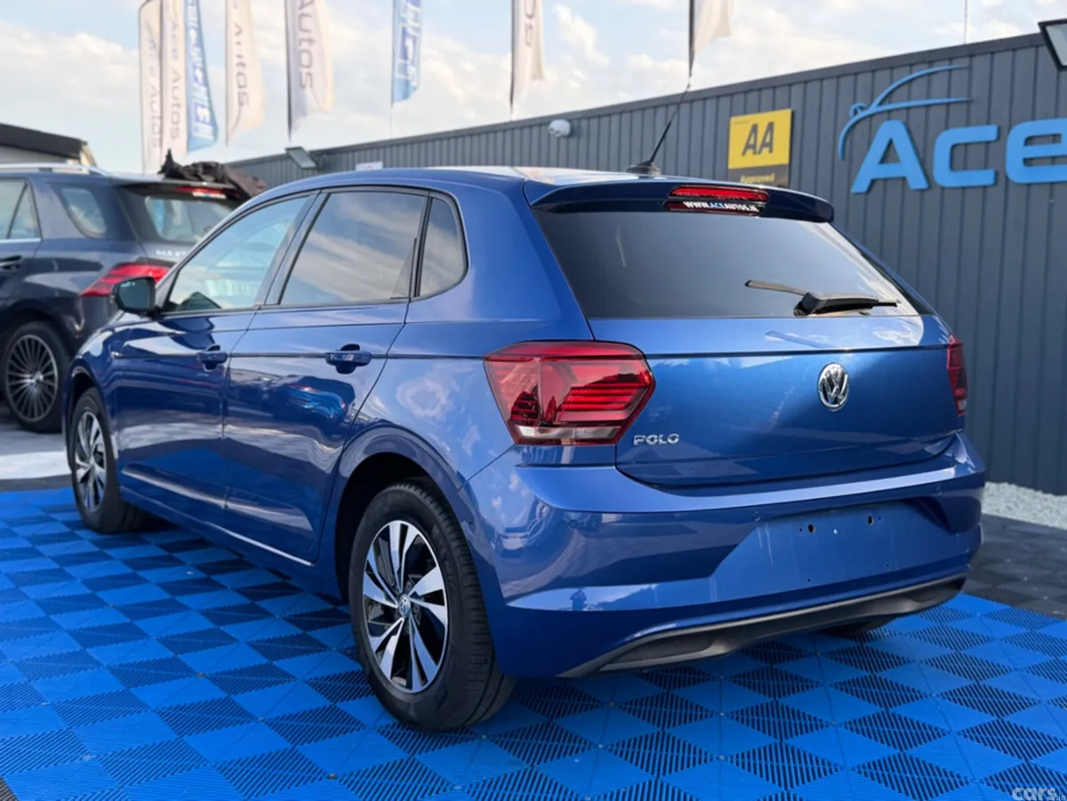 Volkswagen Polo Hatchback, Petrol, 2019, Blue