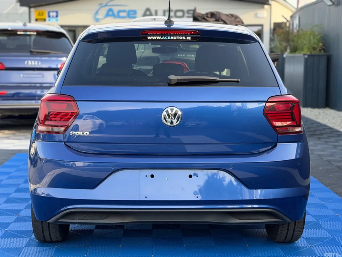 Volkswagen Polo Hatchback, Petrol, 2019, Blue