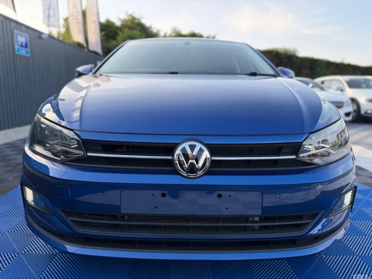 Volkswagen Polo Hatchback, Petrol, 2019, Blue