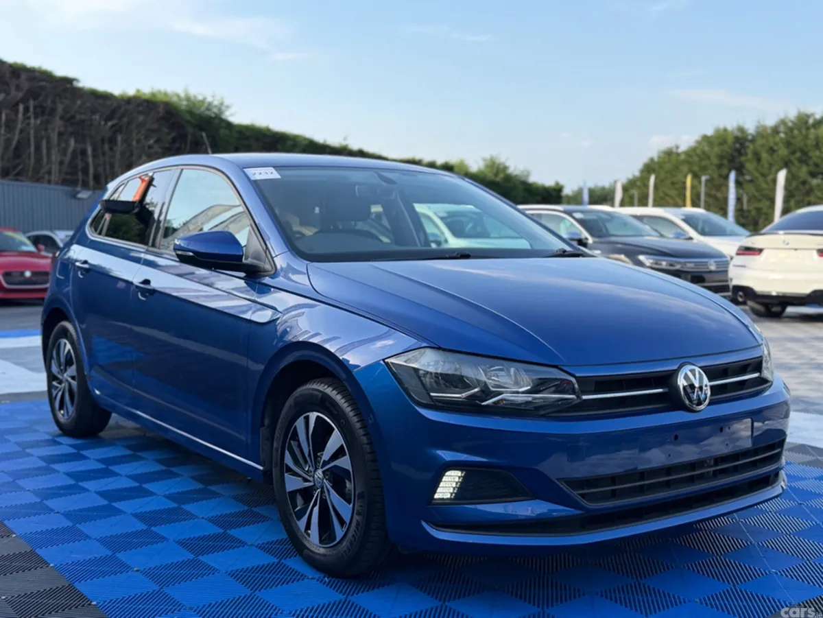Volkswagen Polo Hatchback, Petrol, 2019, Blue