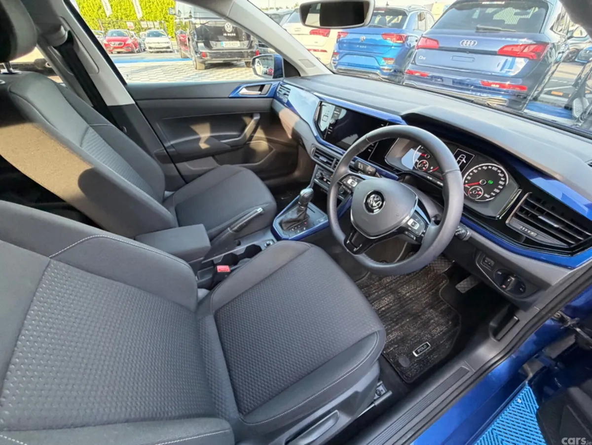 Volkswagen Polo Hatchback, Petrol, 2019, Blue