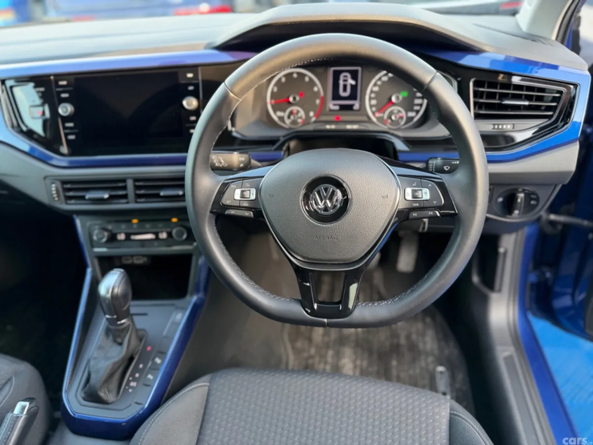 Volkswagen Polo Hatchback, Petrol, 2019, Blue