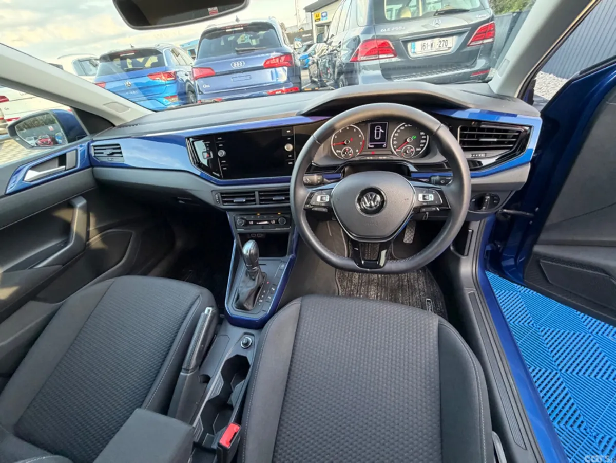 Volkswagen Polo Hatchback, Petrol, 2019, Blue