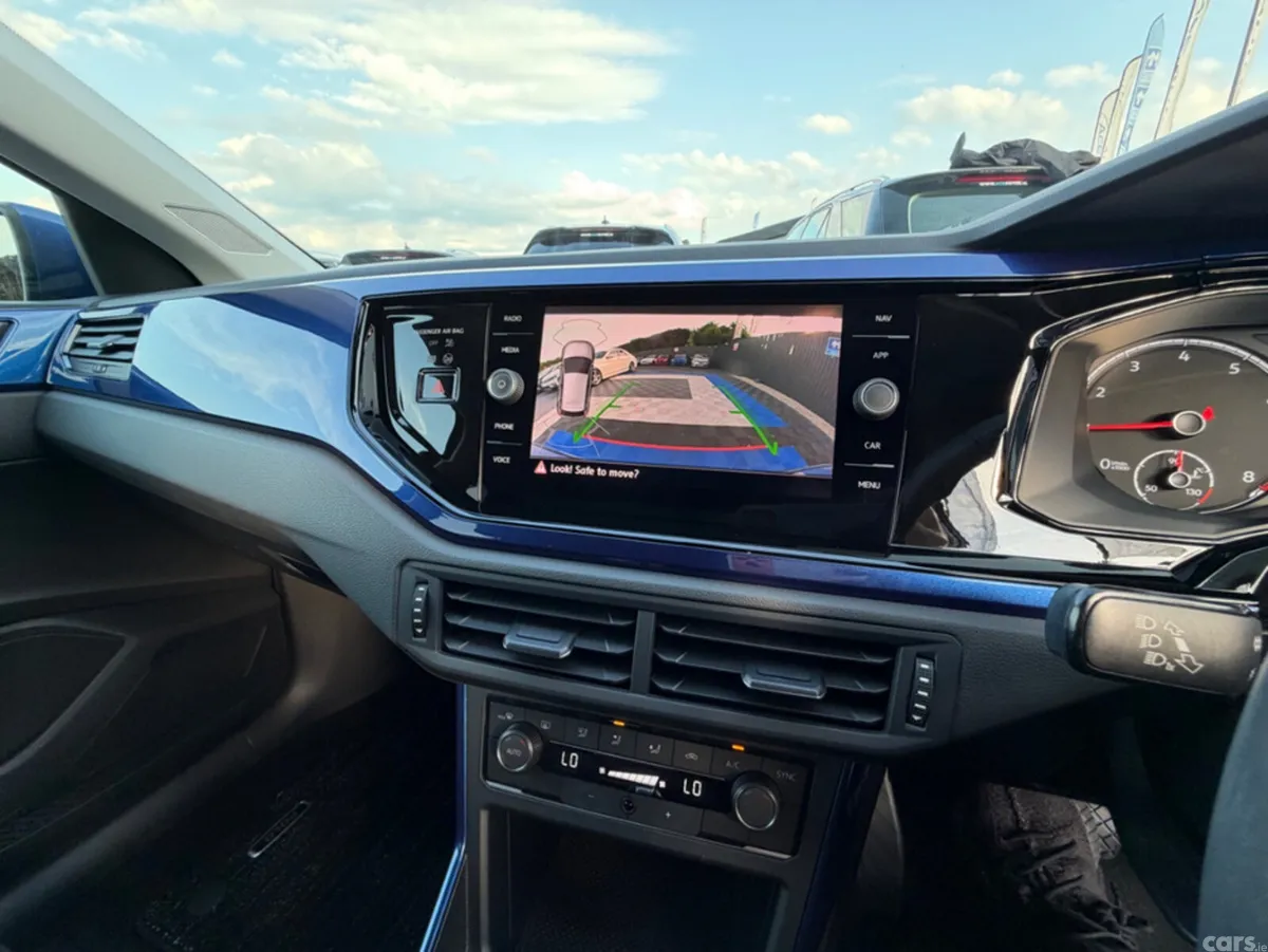 Volkswagen Polo Hatchback, Petrol, 2019, Blue