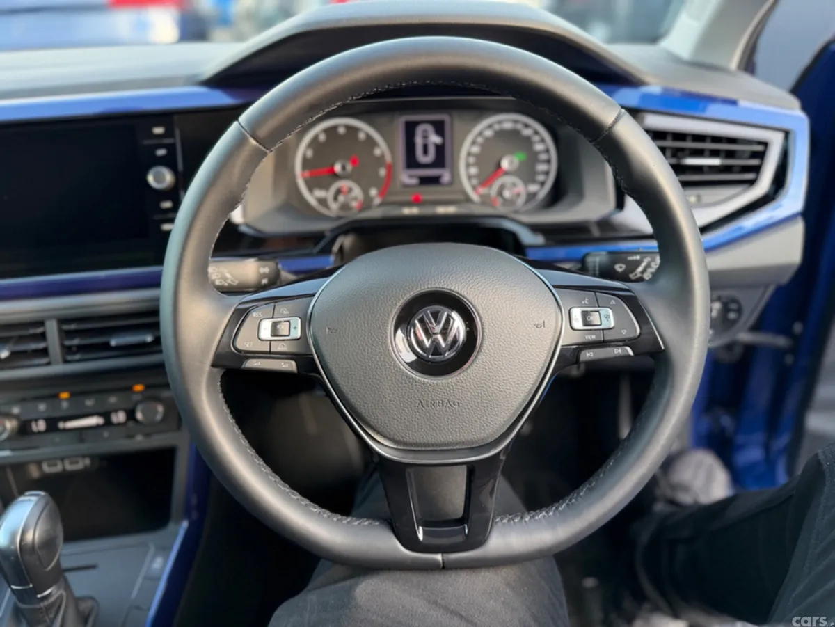 Volkswagen Polo Hatchback, Petrol, 2019, Blue
