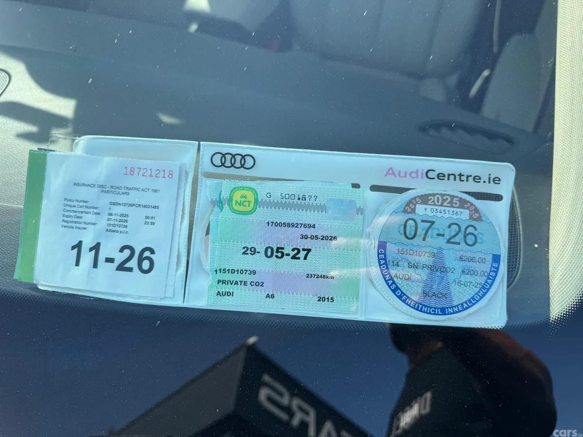 Audi A6 Saloon, Diesel, 2015, Black