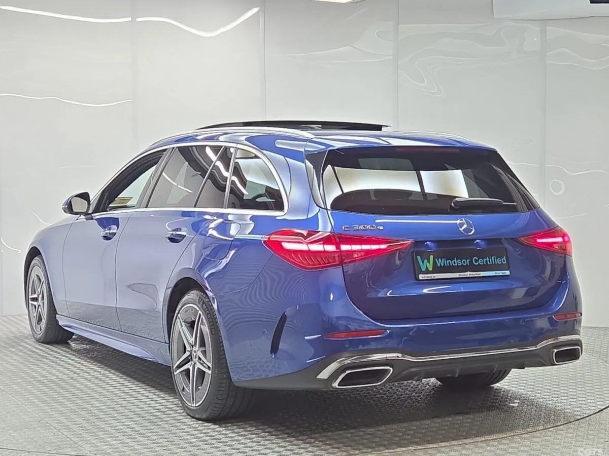Mercedes-Benz C-Class Estate, Petrol Plug-in Hybrid, 2024, Blue