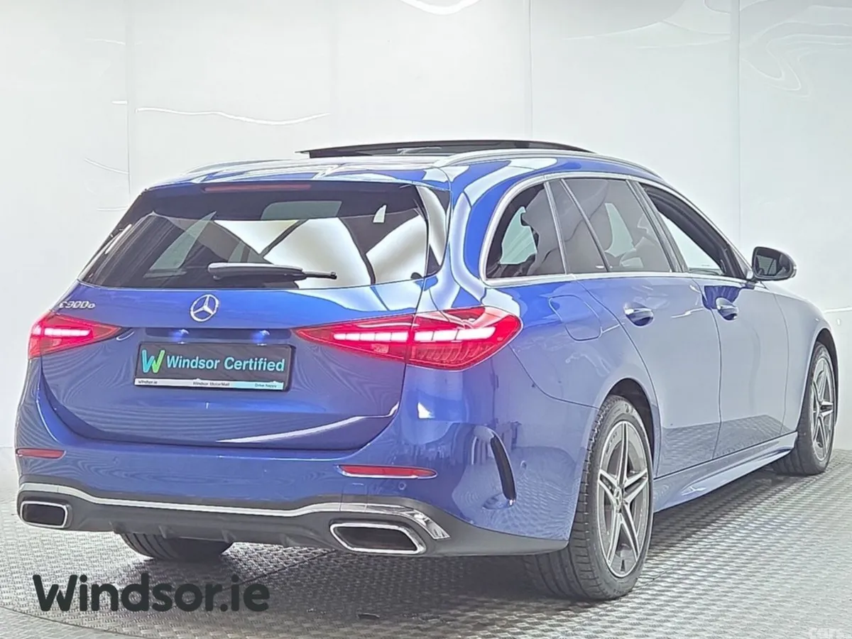 Mercedes-Benz C-Class Estate, Petrol Plug-in Hybrid, 2024, Blue