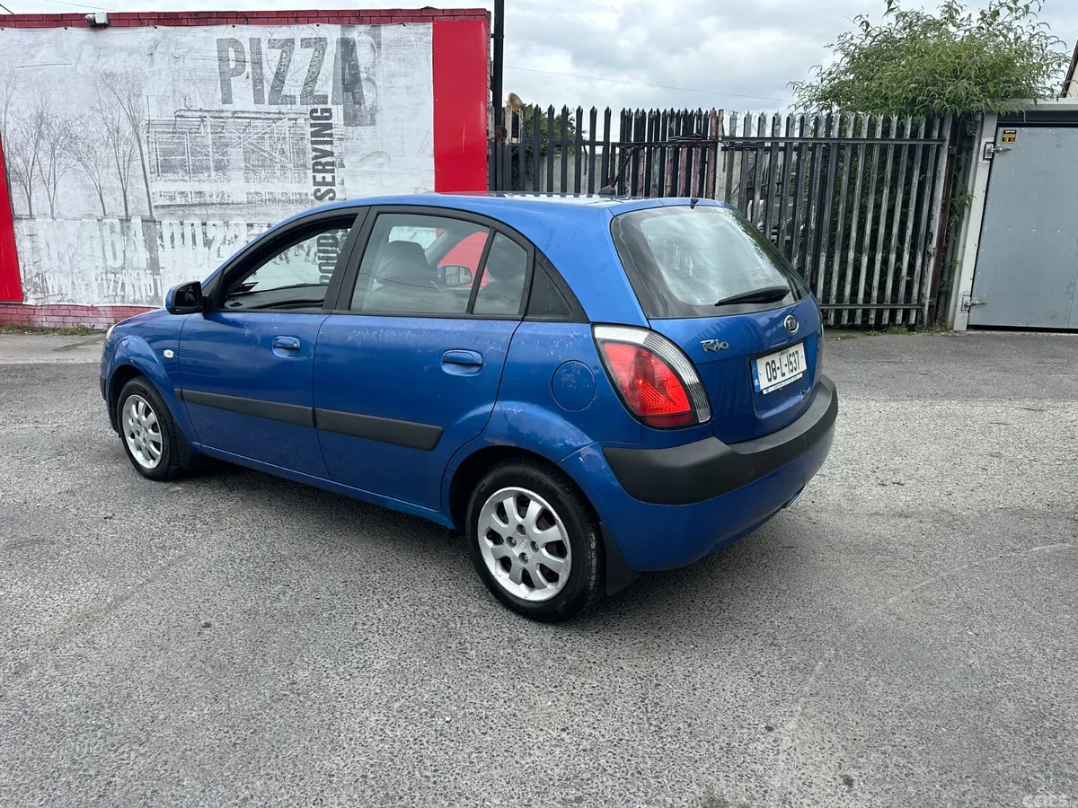 Kia Rio Hatchback, Petrol, 2008, Blue