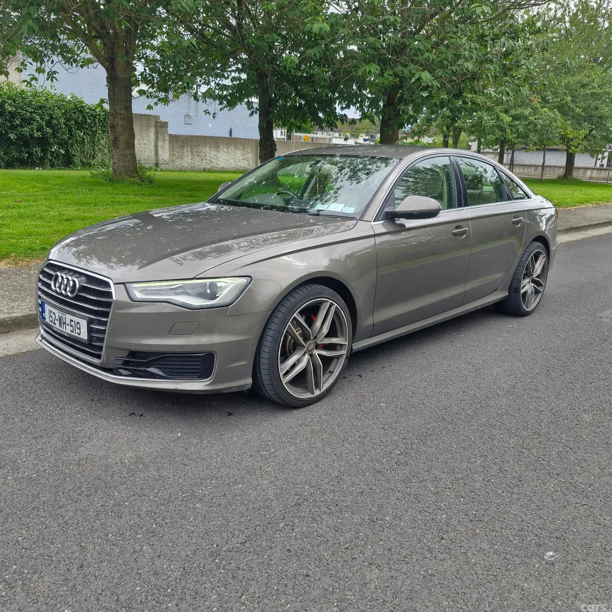 Audi A6 Saloon, Diesel, 2015, Grey