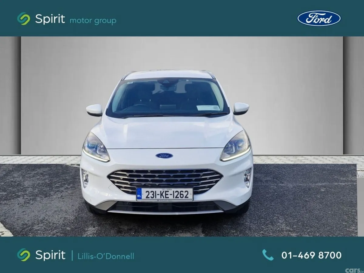 Ford Kuga SUV, Petrol Plug-in Hybrid, 2023, White