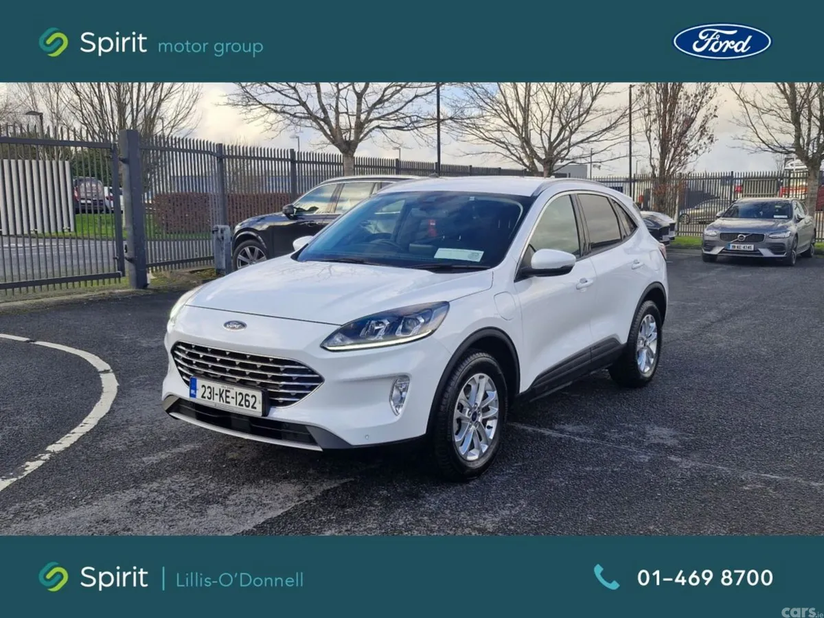 Ford Kuga SUV, Petrol Plug-in Hybrid, 2023, White