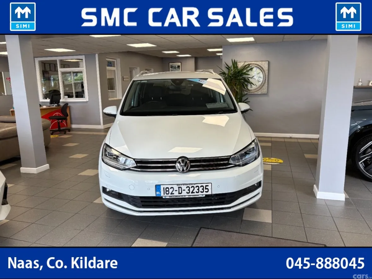 Volkswagen Touran MPV, Diesel, 2018, White
