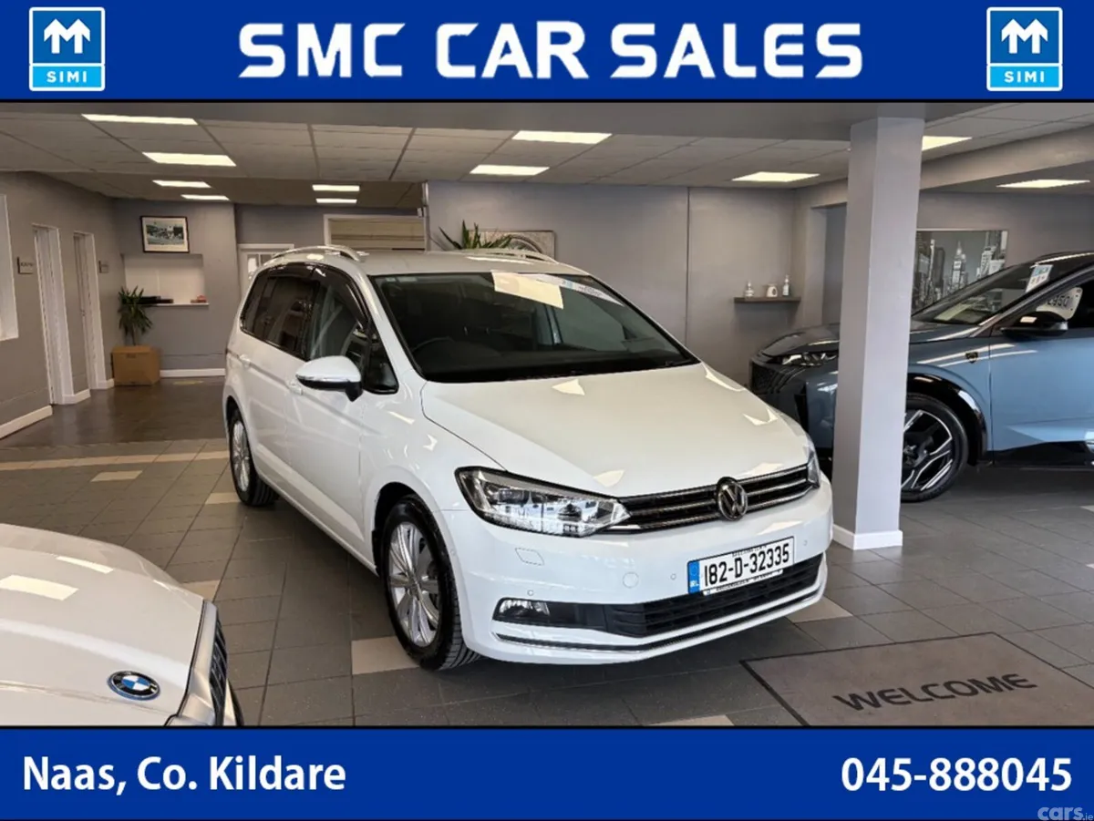 Volkswagen Touran MPV, Diesel, 2018, White