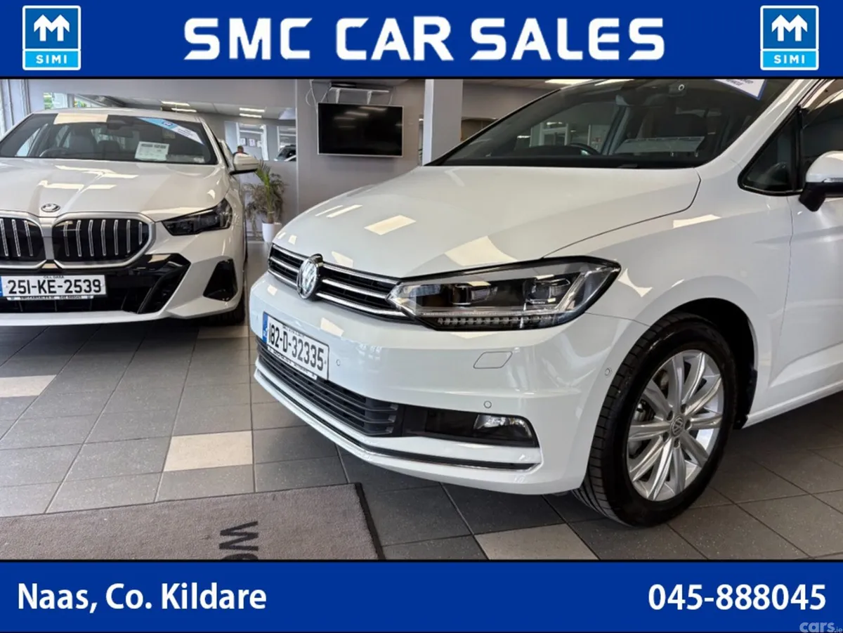 Volkswagen Touran MPV, Diesel, 2018, White