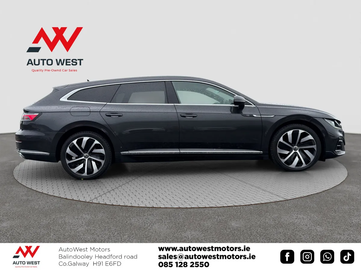 Volkswagen Arteon Estate, Petrol Plug-in Hybrid, 2022, Grey