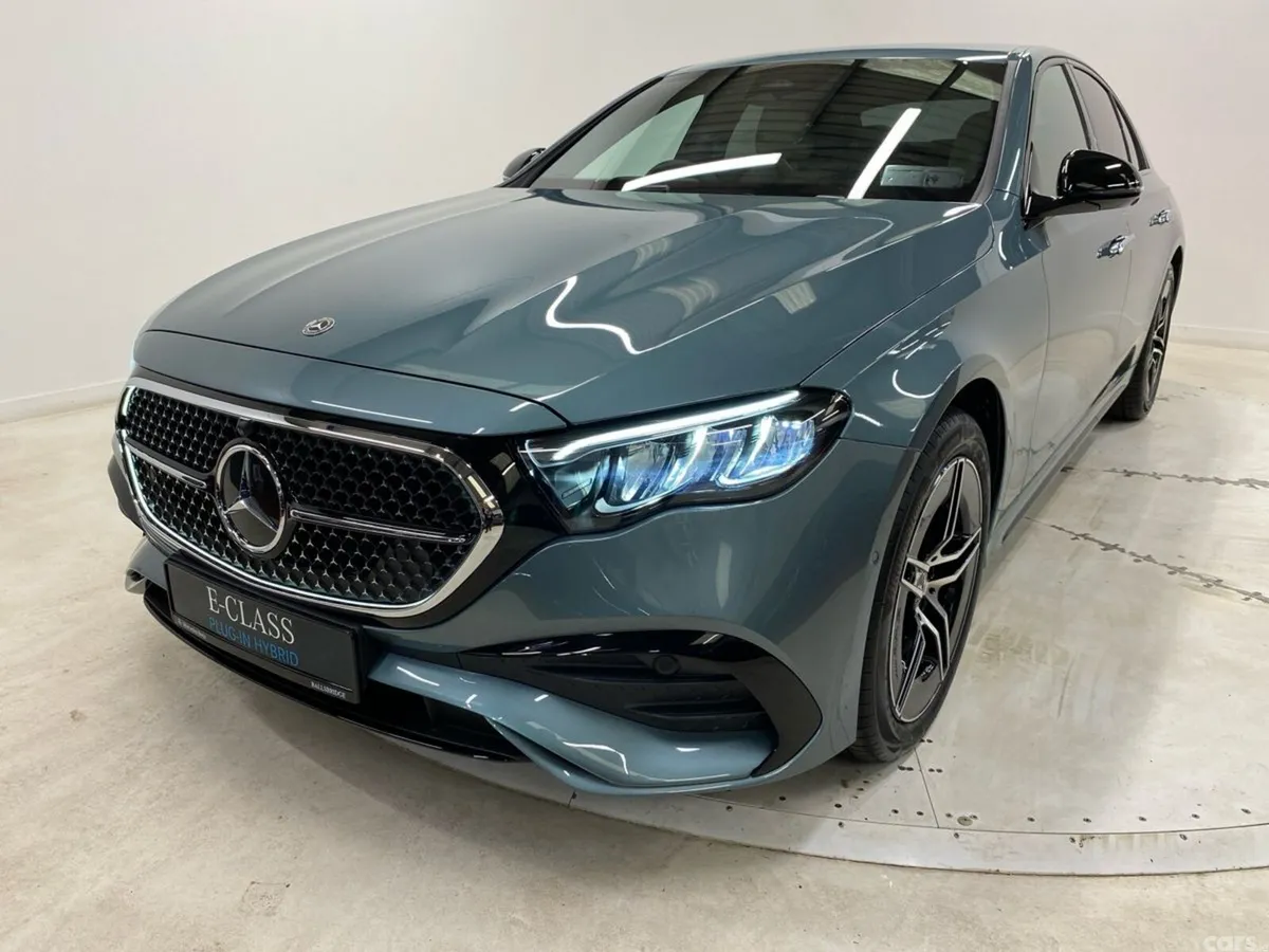 Mercedes-Benz E-Class Saloon, Diesel Plug-in Hybrid, 2026, Green