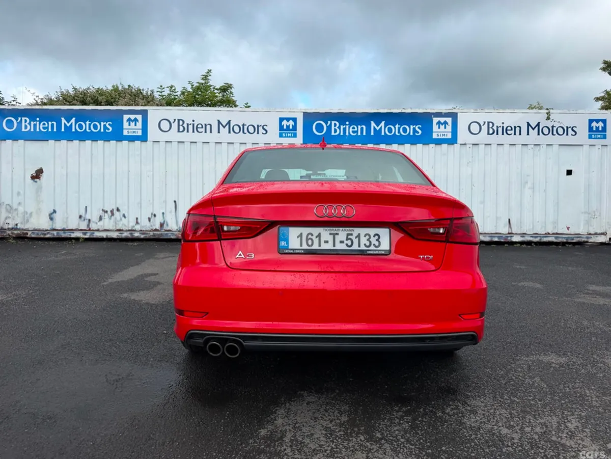 Audi A3 Saloon, Diesel, 2016, Red