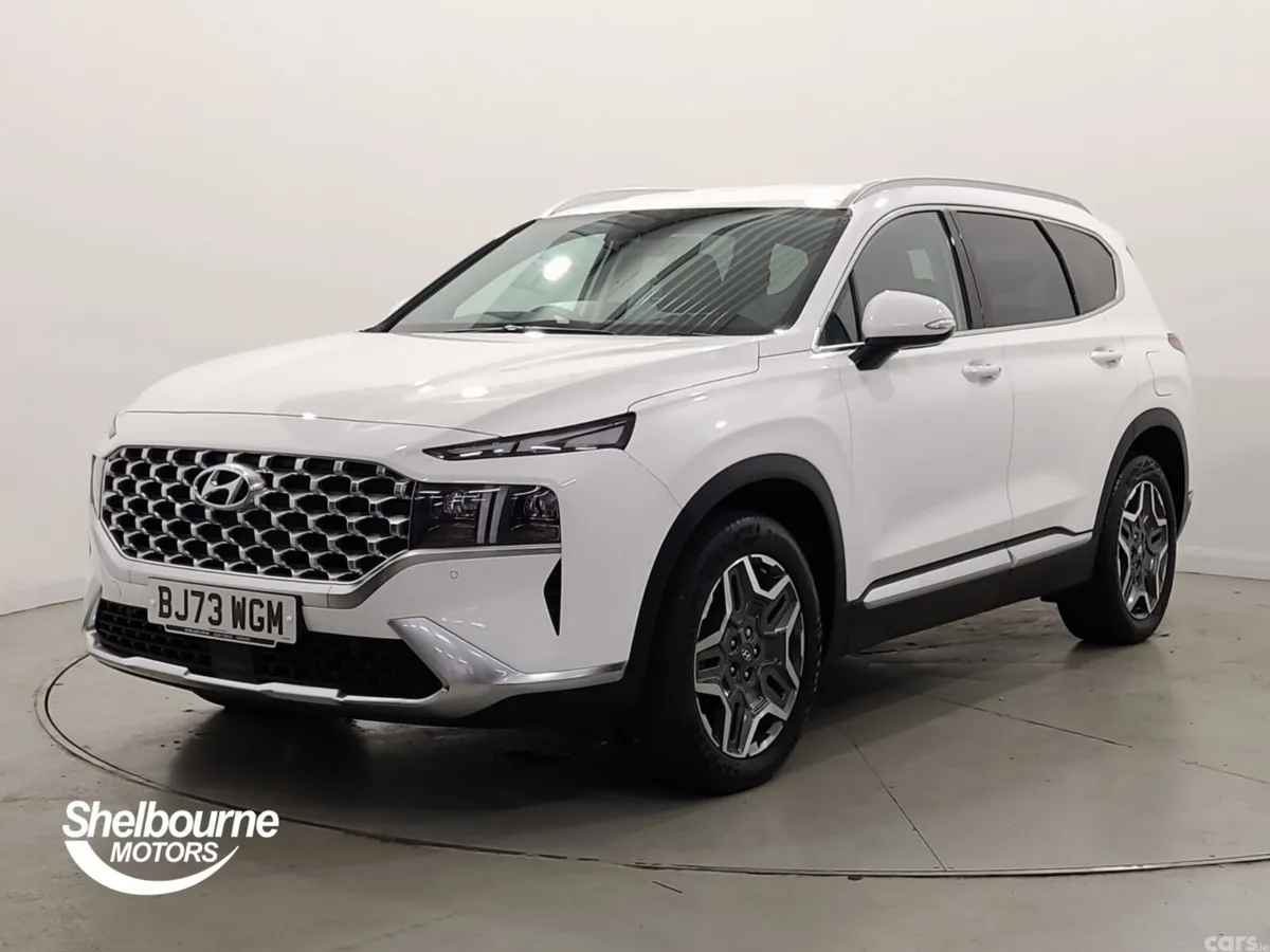 Hyundai Santa Fe Estate, Petrol Hybrid, 2023, White