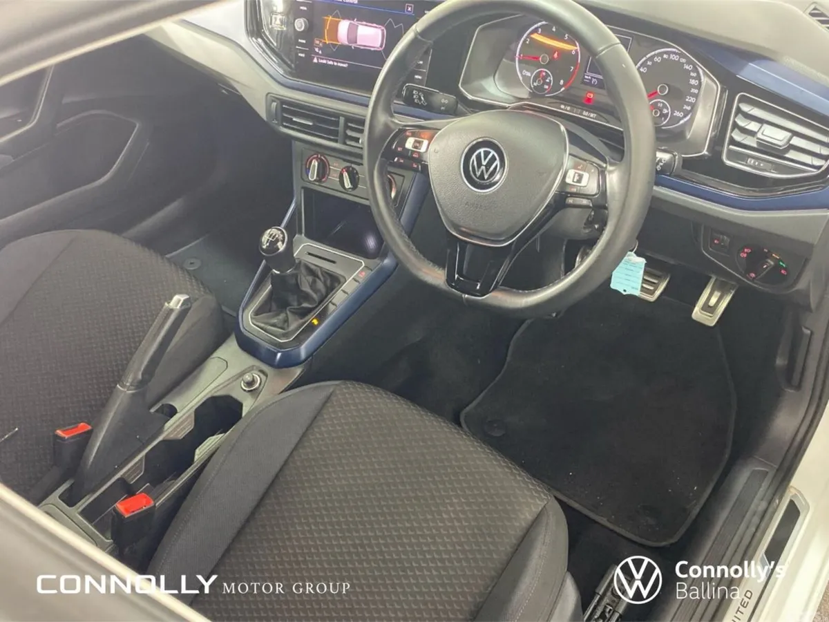 Volkswagen Polo Hatchback, Petrol, 2021, White