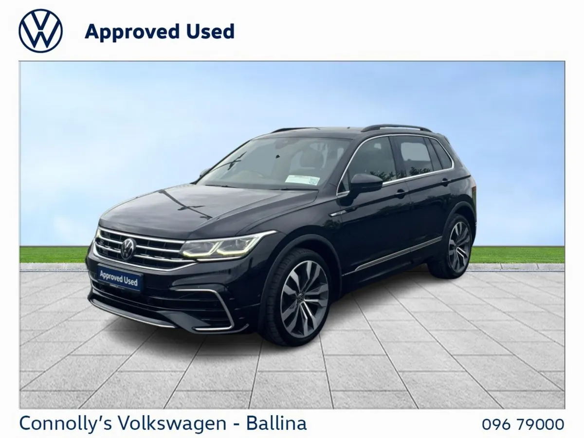 Volkswagen Tiguan SUV, Diesel, 2023, Black