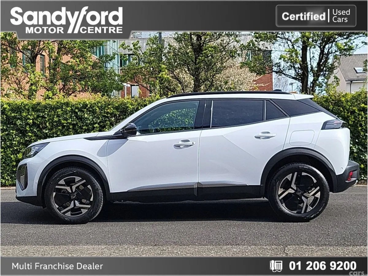 Peugeot 2008 SUV, Petrol Hybrid, 2026, White