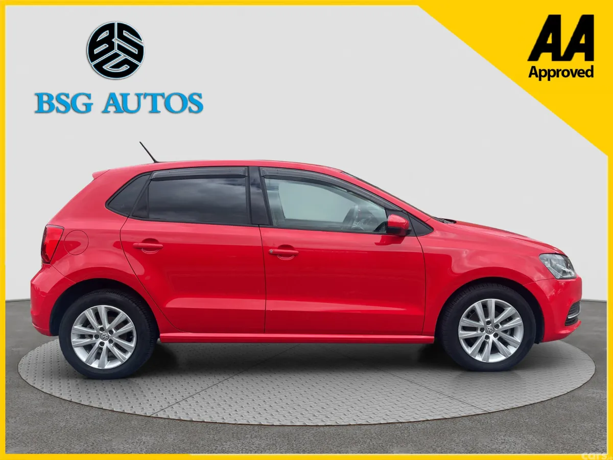 Volkswagen Polo Hatchback, Petrol, 2016, Red