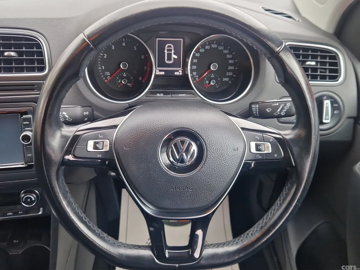Volkswagen Polo Hatchback, Petrol, 2016, Red