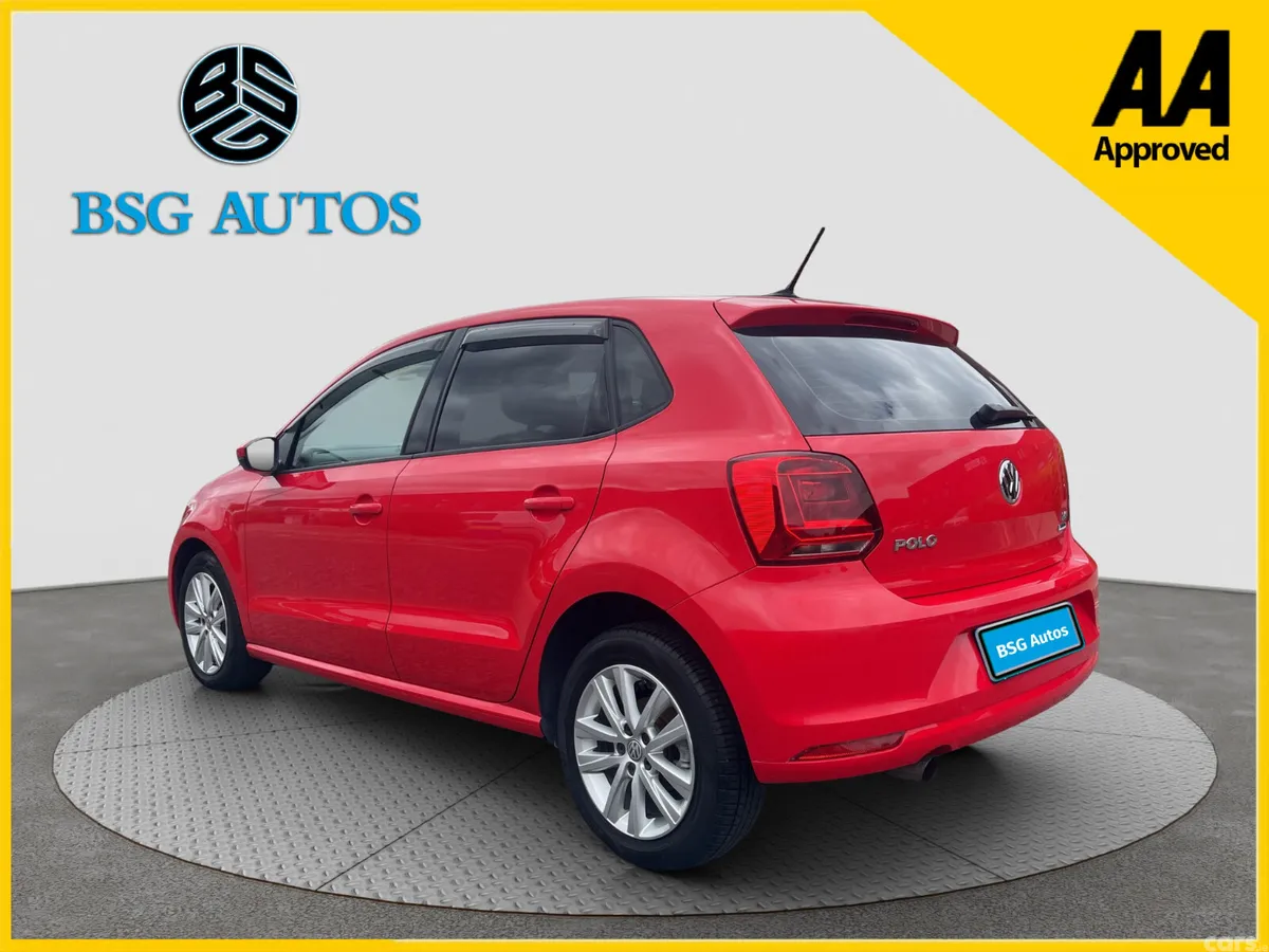 Volkswagen Polo Hatchback, Petrol, 2016, Red