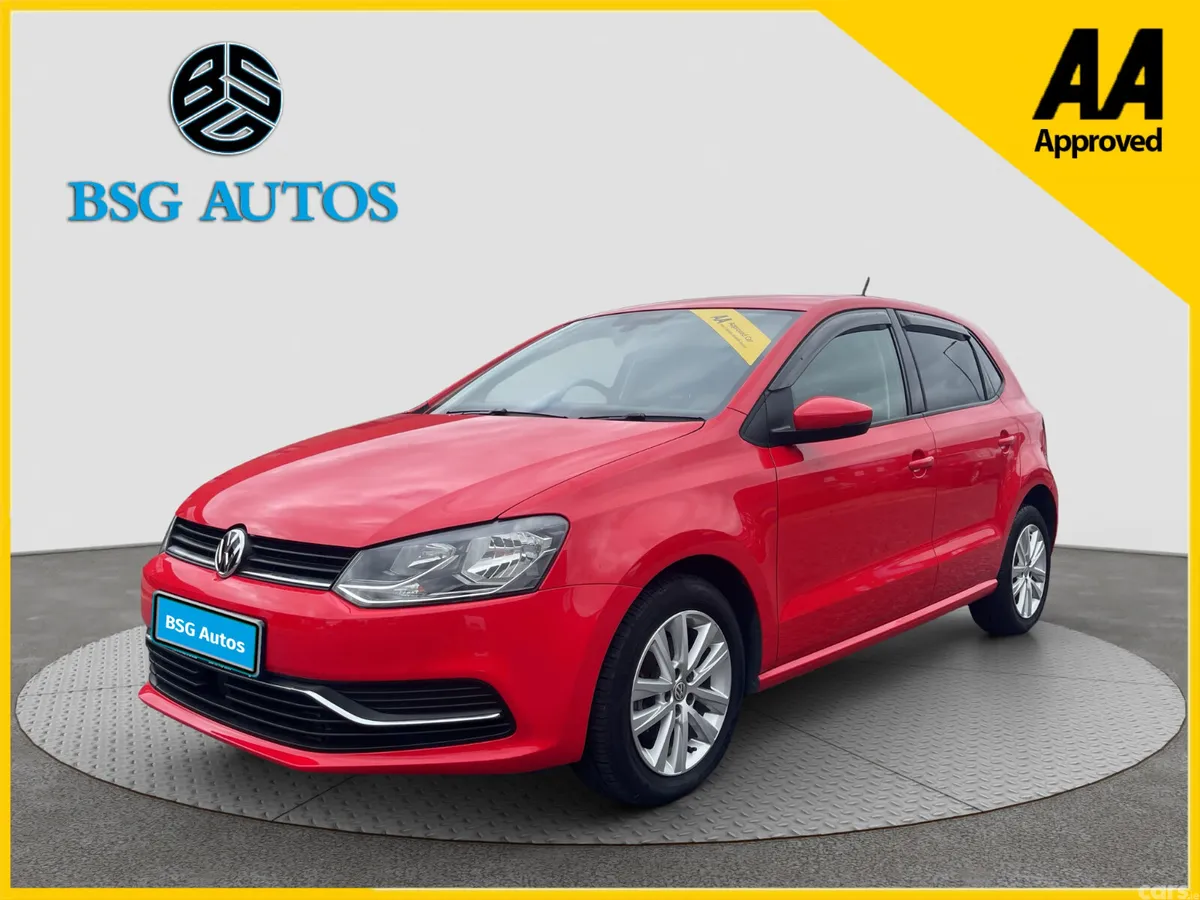 Volkswagen Polo Hatchback, Petrol, 2016, Red