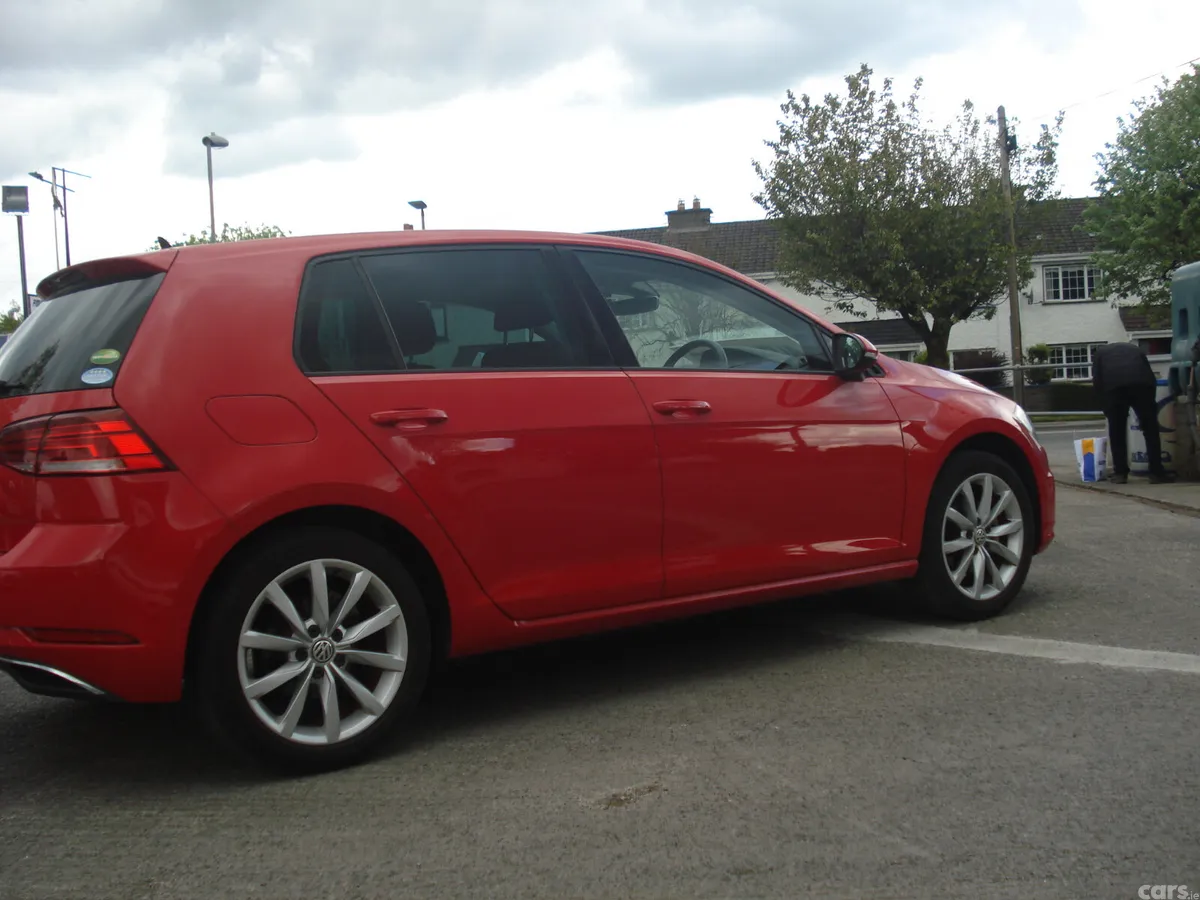 Volkswagen Golf Hatchback, Petrol, 2019, Red