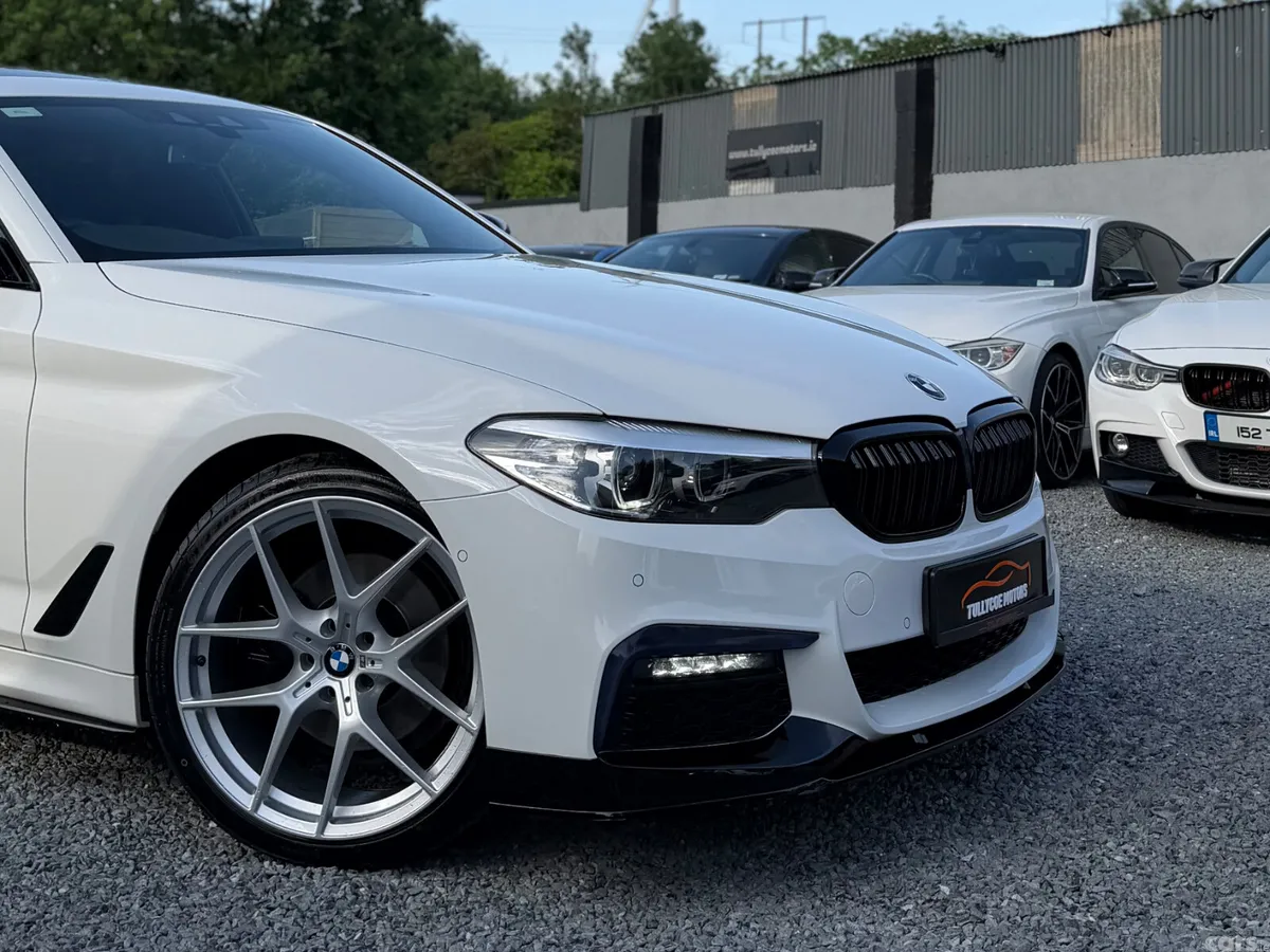 BMW 5-Series Saloon, Diesel, 2019, White