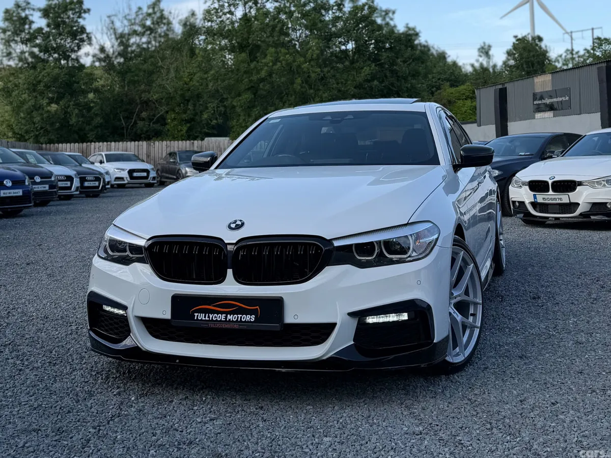 BMW 5-Series Saloon, Diesel, 2019, White