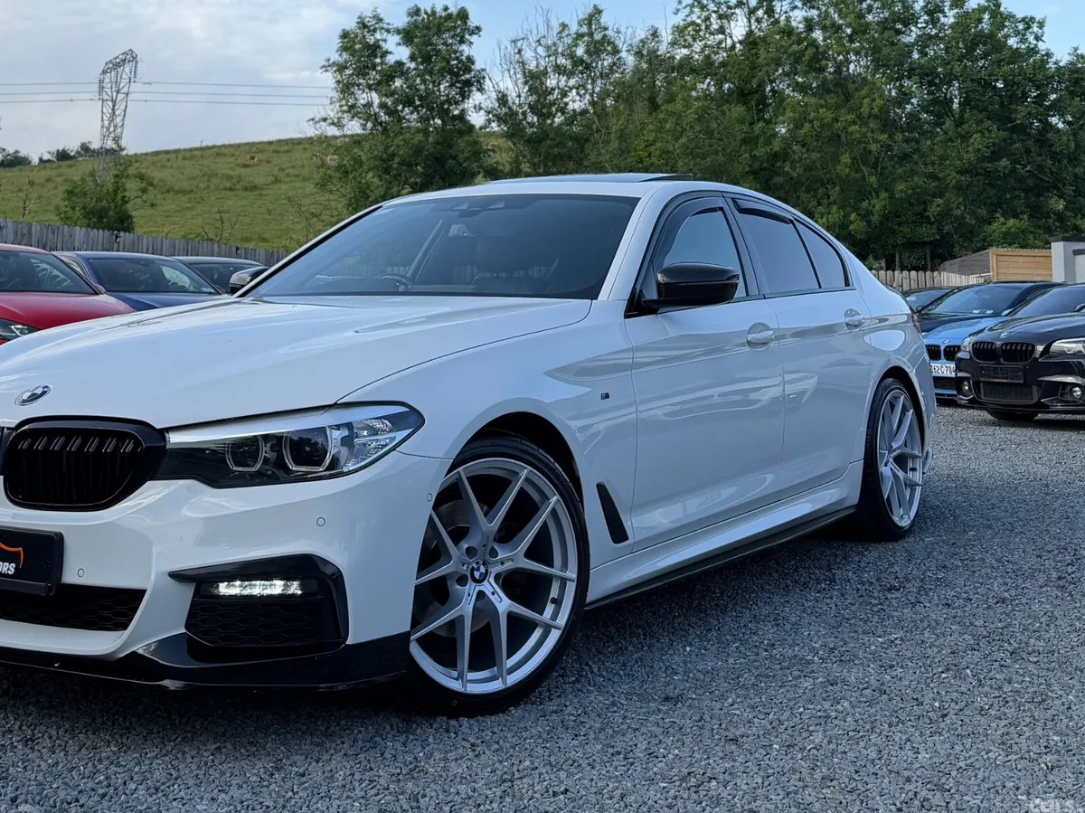 BMW 5-Series Saloon, Diesel, 2019, White