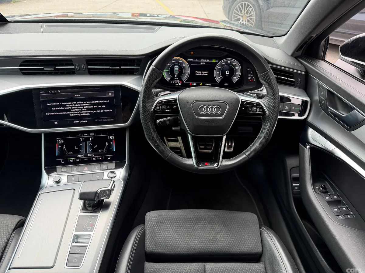Audi A6 Saloon, Petrol Plug-in Hybrid, 2023, Black