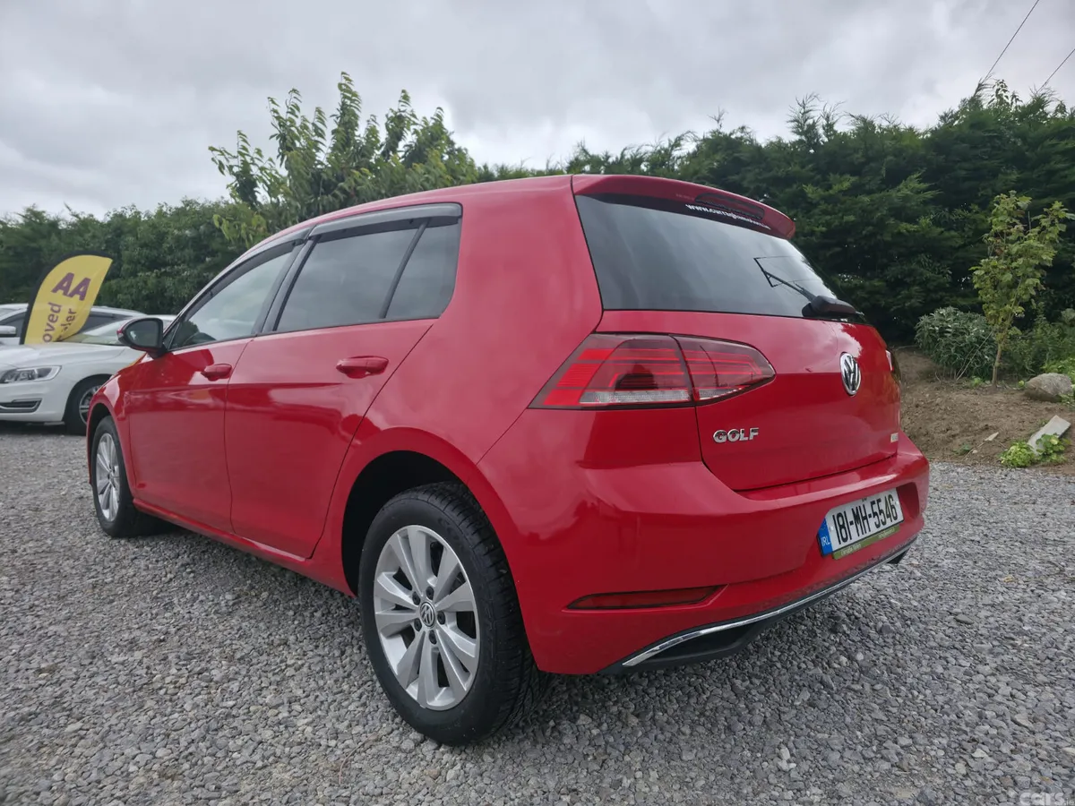 Volkswagen Golf Hatchback, Petrol, 2018, Red