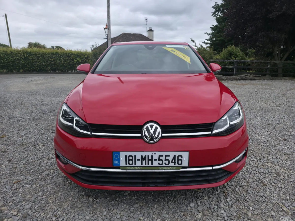 Volkswagen Golf Hatchback, Petrol, 2018, Red