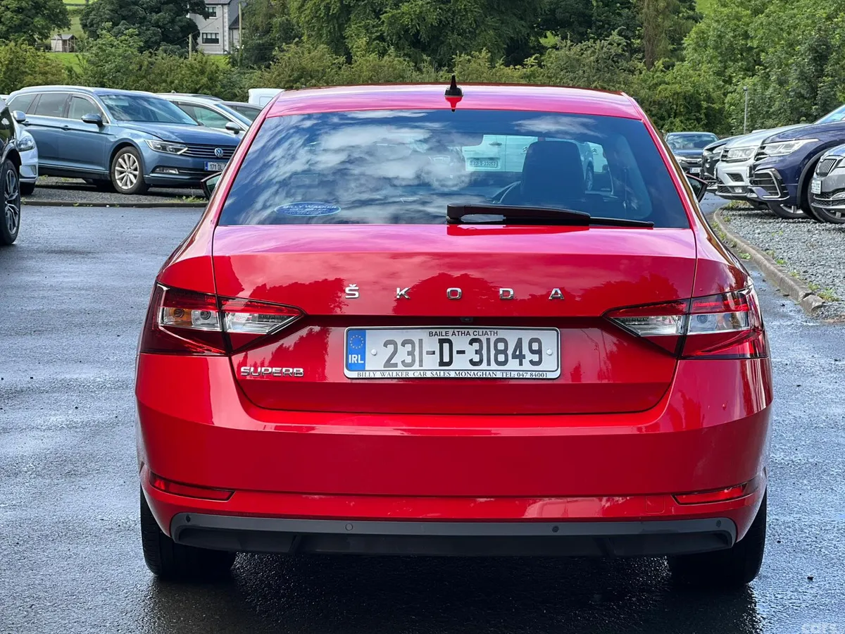 Skoda Superb Saloon, Diesel, 2023, Red