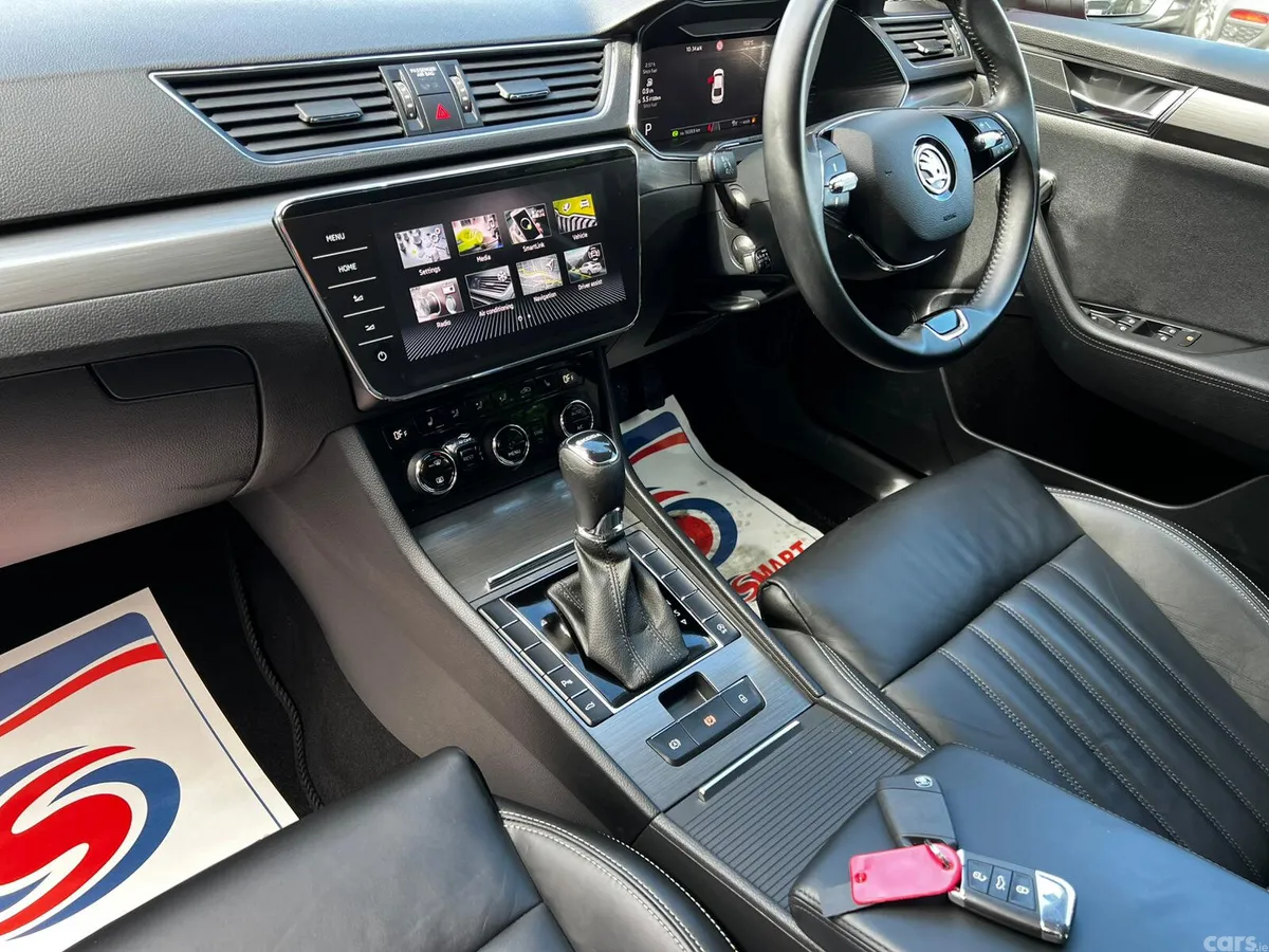Skoda Superb Saloon, Diesel, 2023, Red
