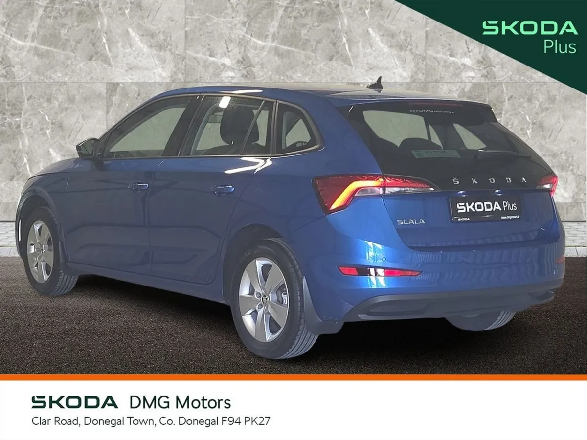 Skoda Scala Hatchback, Petrol, 2024, Blue