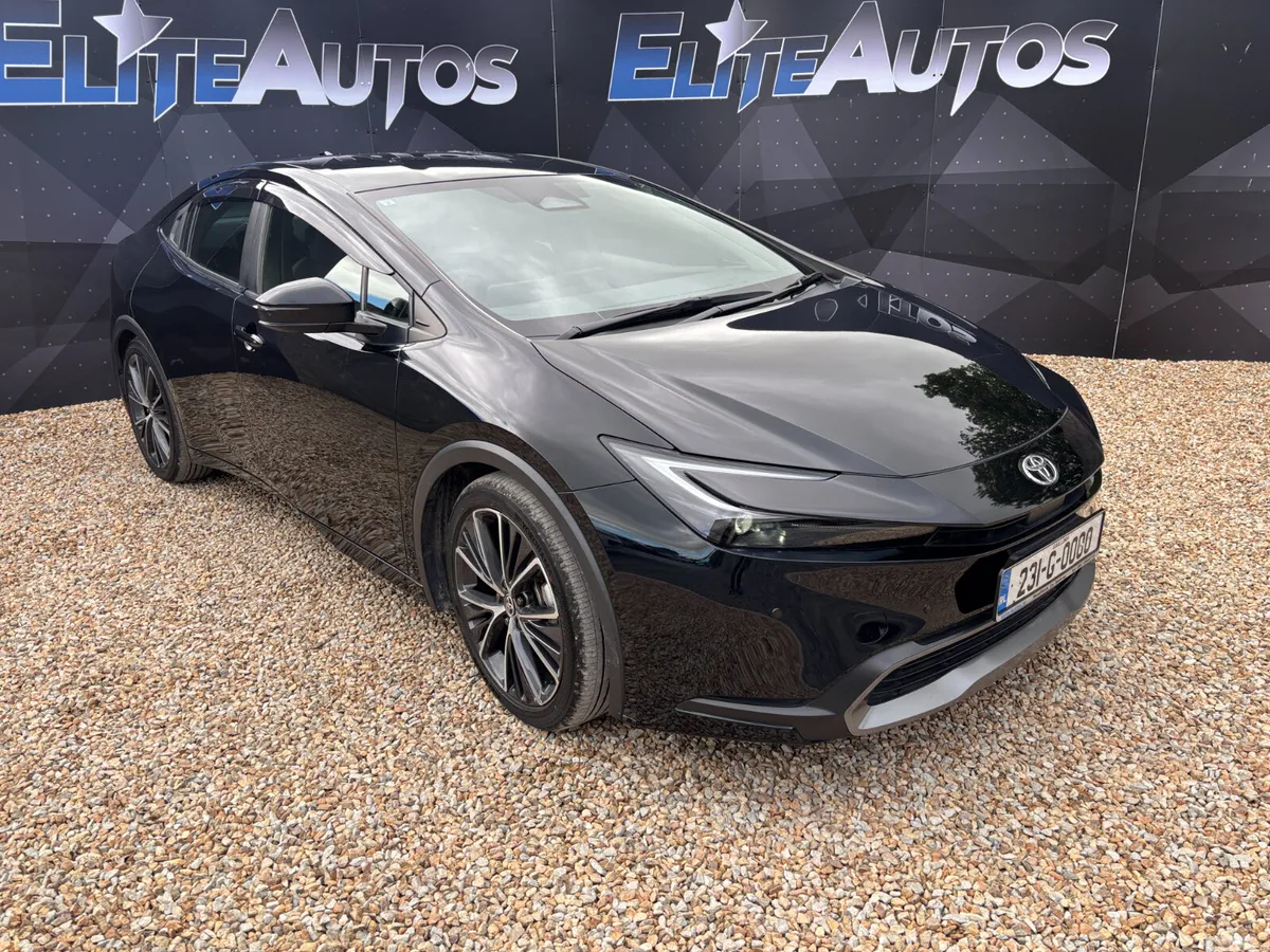 Toyota Prius Saloon, Petrol Hybrid, 2023, Black