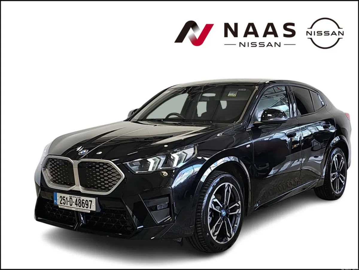 BMW iX2 Hatchback, Electric, 2025, Black