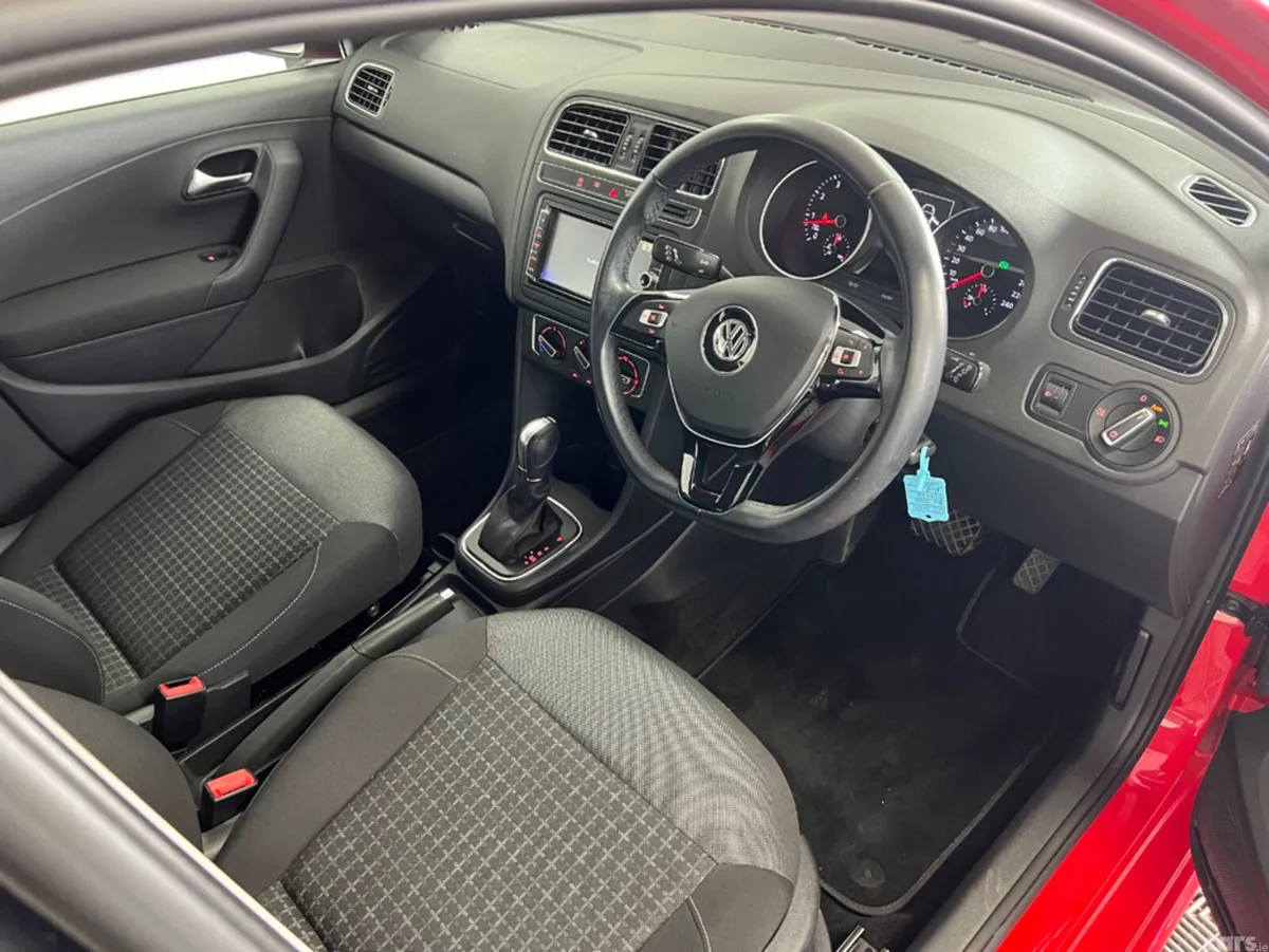 Volkswagen Polo Hatchback, Petrol, 2016, Red